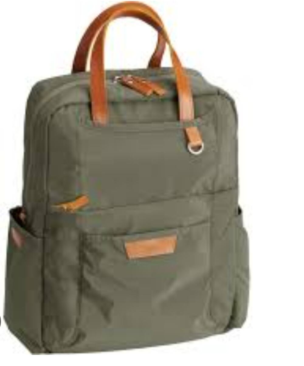 Duluth Trading Co. Olive Green Commuter Backpack Utility Academia Outdoor Rugged